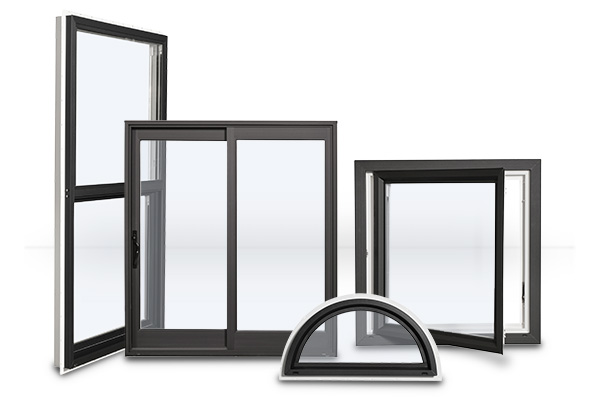 Black Exterior Laminate delivers a deep, uniform black finish with a durable, scratch-resistant surface—designed to maintain its color and performance while giving vinyl windows a sleek, modern, powder-coated look.