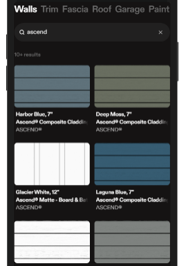 Hover showing ascend phone image